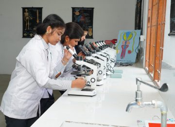 Hands-on pharmacy practical training at ST Pharmacy College campus
