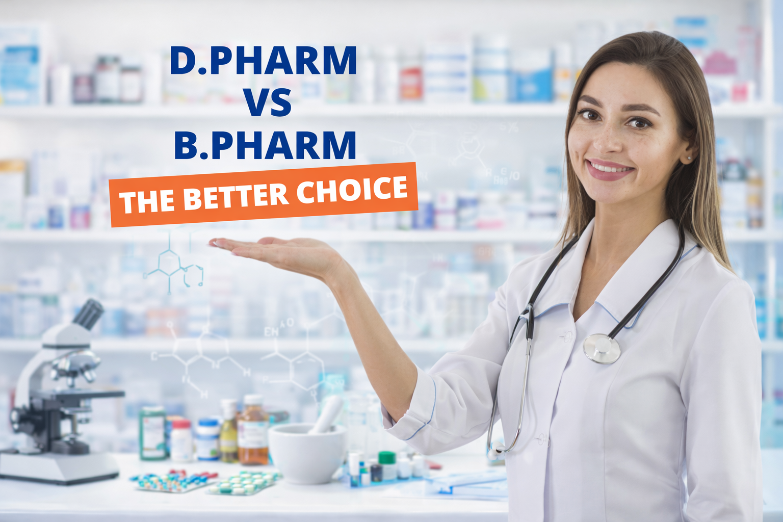 D.Pharm vs B.Pharm Tamil Nadu
